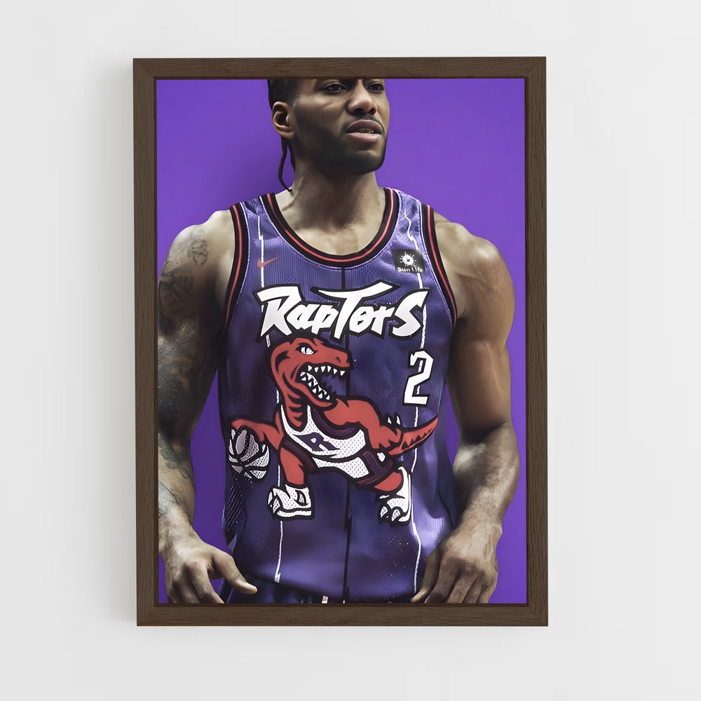 Poster Raptors en Action – affiche Basketball (vue 5)
